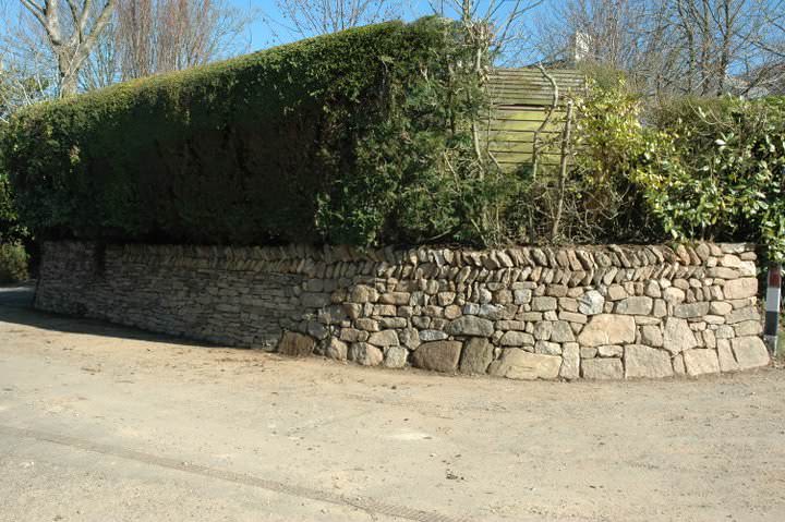 Traditional Cornish Hedge